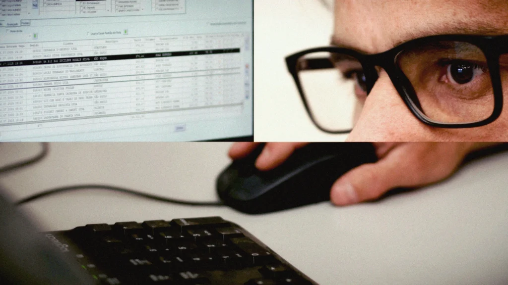 Dashboard de gestão mostrando customizações operacionais e evolução de recursos comerciais, logísticos e fiscais integrados ao ERP da Target Sistemas